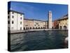 Apponale Tower, Piazza 3 Novembre, Riva Del Garda, Lago Di Garda (Lake Garda), Trentino-Alto Adige,-Sergio Pitamitz-Stretched Canvas