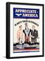 Appreciate America, 1943-null-Framed Giclee Print