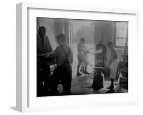 Apprentice Blacksmiths-null-Framed Photographic Print