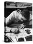 Apprentice Draughtsman-Heinz Zinram-Stretched Canvas