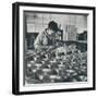 'Apprentice with microscope (testing the hardness of pistons)', 1941-Cecil Beaton-Framed Photographic Print