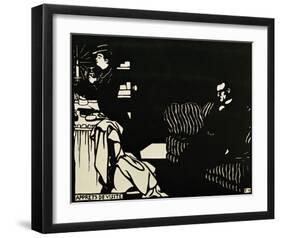 Apprêts de Visite-Félix Vallotton-Framed Giclee Print