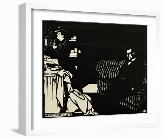 Apprêts de Visite-Félix Vallotton-Framed Giclee Print