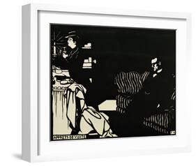 Apprêts de Visite-Félix Vallotton-Framed Giclee Print