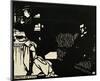 Apprêts de Visite-Félix Vallotton-Mounted Giclee Print