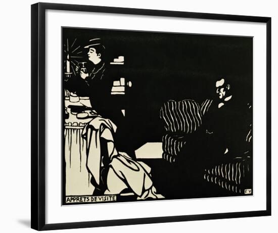 Apprêts de Visite-Félix Vallotton-Framed Giclee Print