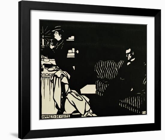 Apprêts de Visite-Félix Vallotton-Framed Giclee Print