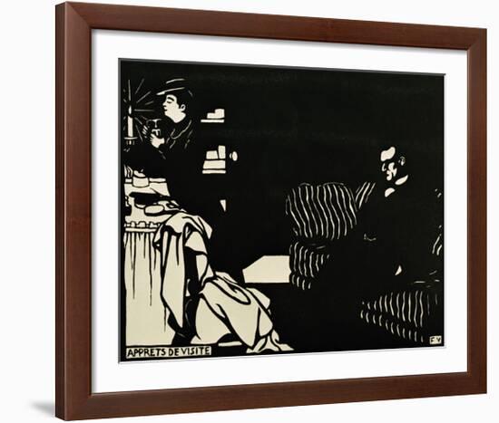 Apprêts de Visite-Félix Vallotton-Framed Giclee Print