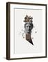 Approach of Apollo-Design Fabrikken-Framed Art Print