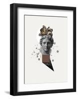 Approach of Apollo-Design Fabrikken-Framed Art Print