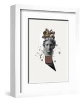 Approach of Apollo-Design Fabrikken-Framed Art Print