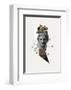 Approach of Apollo-Design Fabrikken-Framed Art Print