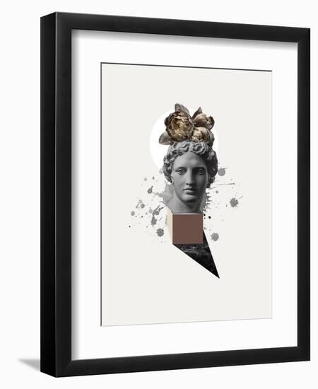 Approach of Apollo-Design Fabrikken-Framed Art Print