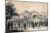 Approach of the Emperor of China, to Receive the British Ambassador, 1847-JW Giles-Mounted Giclee Print
