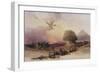 Approach of the Simoom-David Roberts-Framed Giclee Print