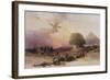 Approach of the Simoom-David Roberts-Framed Giclee Print