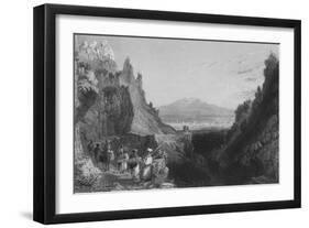 Approach to Antioch, the Ancient Anathoth, from Aleppo-William Henry Bartlett-Framed Giclee Print