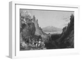 Approach to Antioch, the Ancient Anathoth, from Aleppo-William Henry Bartlett-Framed Giclee Print