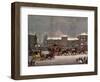 Approach to Christmas, 19th Century-George Hunt-Framed Giclee Print