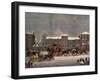 Approach to Christmas, 19th Century-George Hunt-Framed Giclee Print