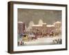 'Approach to Christmas', c19th century-George Hunt-Framed Giclee Print