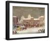 'Approach to Christmas', c19th century-George Hunt-Framed Giclee Print