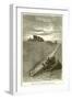 Approach to Stonehenge from the East-null-Framed Giclee Print