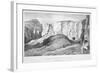 Approach to the Tombs of the Kings at Thebes, 19th Century-George Barnard-Framed Giclee Print