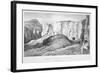 Approach to the Tombs of the Kings at Thebes, 19th Century-George Barnard-Framed Giclee Print