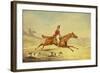 Approaching a Ditch-Henry Thomas Alken-Framed Giclee Print