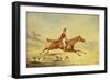 Approaching a Ditch-Henry Thomas Alken-Framed Giclee Print