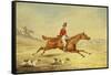 Approaching a Ditch-Henry Thomas Alken-Framed Stretched Canvas