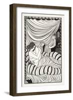 Approaching Dawn, 1927-Eric Gill-Framed Giclee Print