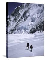 Approaching High Camp, Everest-Michael Brown-Stretched Canvas