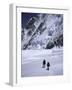 Approaching High Camp, Everest-Michael Brown-Framed Photographic Print