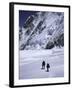 Approaching High Camp, Everest-Michael Brown-Framed Photographic Print