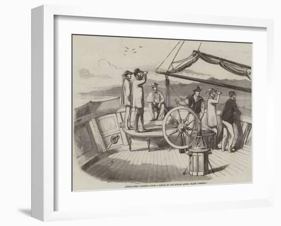 Approaching Palermo-Frank Vizetelly-Framed Giclee Print