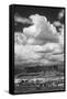 Approaching Rainstorm over Monitor Butte, Colorado Plateau Near Canyonlands National Park-Judith Zimmerman-Framed Stretched Canvas