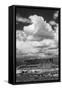 Approaching Rainstorm over Monitor Butte, Colorado Plateau Near Canyonlands National Park-Judith Zimmerman-Framed Stretched Canvas