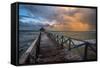 Approaching Squall-Stan Hellmann-Framed Stretched Canvas