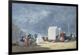 Approaching Storm, 1864-Eugene Louis Boudin-Framed Giclee Print