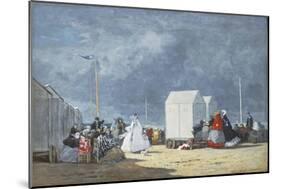 Approaching Storm, 1864-Eugene Louis Boudin-Mounted Giclee Print
