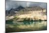 Approaching Storm, Bow Lake, Banff National Park, Alberta, Canada-Michel Hersen-Mounted Photographic Print