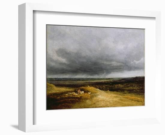 Approaching Storm, C.1820-25-Georges Michel-Framed Giclee Print