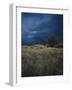 Approaching Storm in Desert, Lava Beds National Monument, California, USA-Paul Souders-Framed Photographic Print