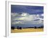 Approaching Storm, near Geelong, Victoria, Australia-David Wall-Framed Photographic Print