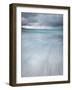 Approaching Storm over West Beach, Berneray, Outer Hebrides, Scotland-Stewart Smith-Framed Photographic Print