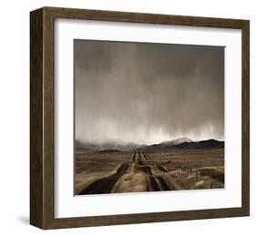 Approaching Storm-David Lorenz Winston-Framed Art Print