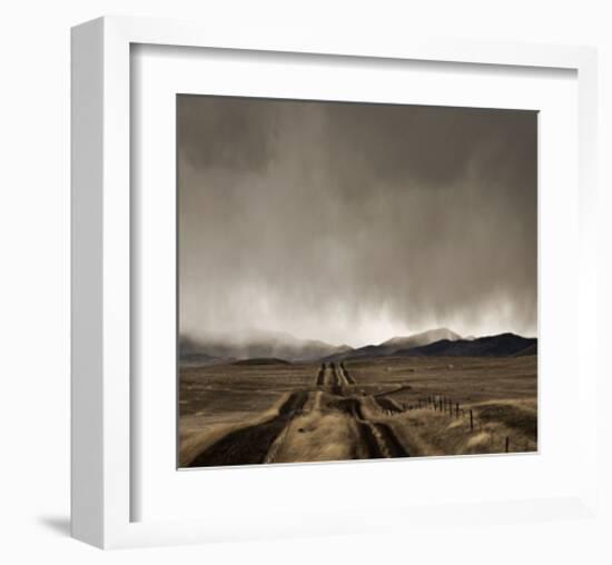 Approaching Storm-David Lorenz Winston-Framed Art Print