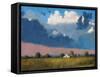 Approaching Storm-Thomas Stotts-Framed Stretched Canvas
